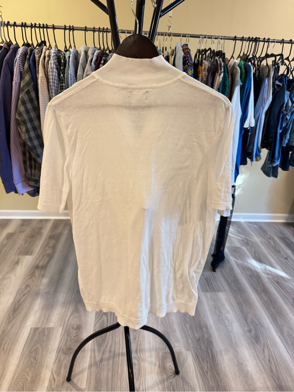 ASOS Open-Collar Knit Polo - Picture 3 of 3